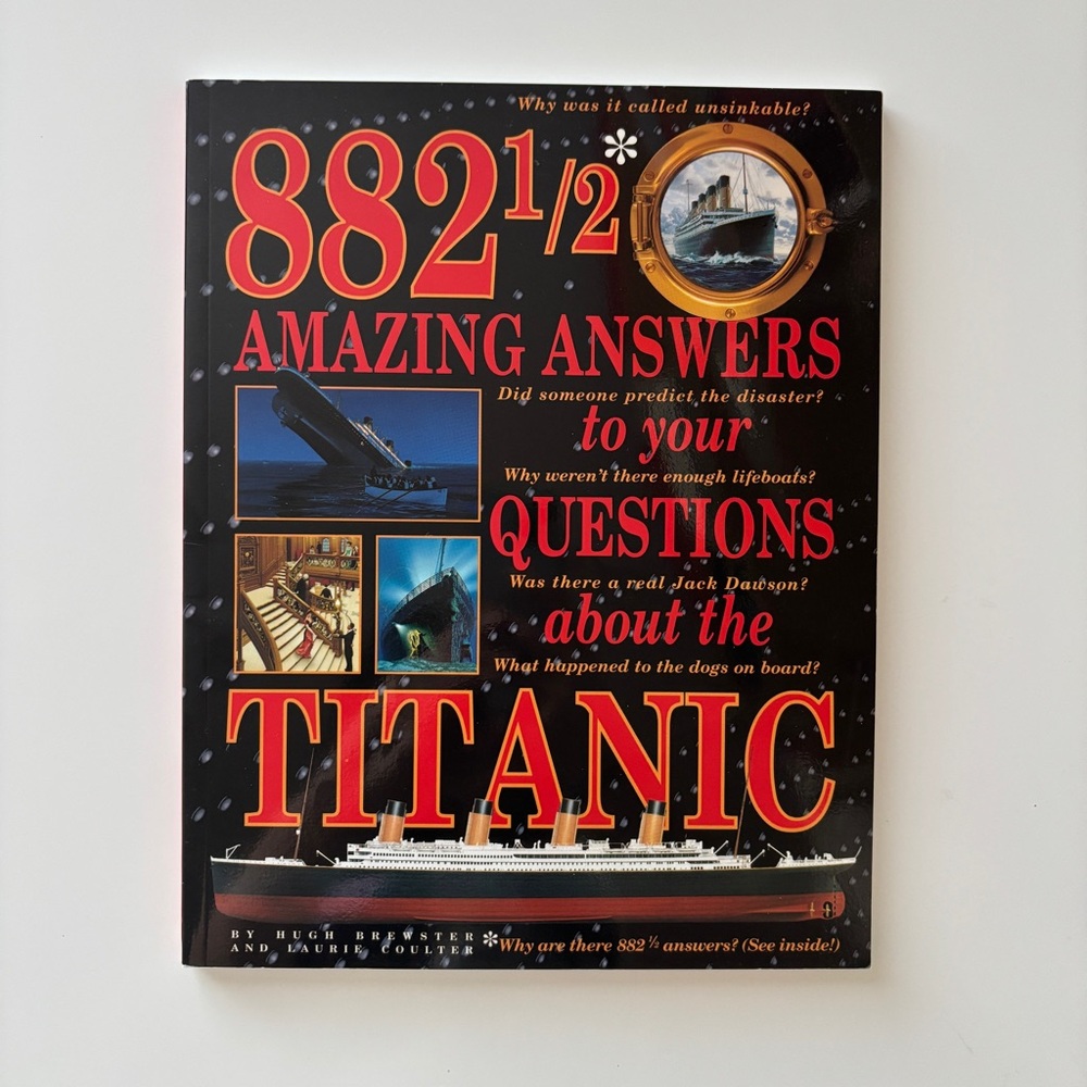 Titanic Trivia Book